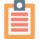 Bloco De Notas Papel Documento Icon