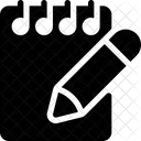 Bloco De Notas Escrever Editar Icon