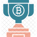 Premio Bitcoin Recompensa Icon