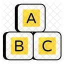 Blocos abc  Ícone