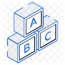 Blocos educacionais  Ícone