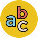 Blocs Alphabets Anglais Icône