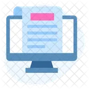 Blog Writing Online Icon