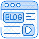 Blog  Icône