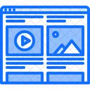 Blog Picture Video Icon
