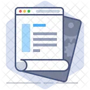 Blog Blogger Letter Icon