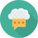 Blog Chat Cloud Icon