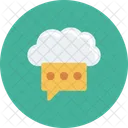 Blog Chat Cloud Icon