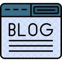 Blog Internet Web Icon