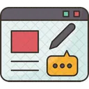 Blog Page Writing Icon