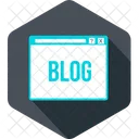 Blog Blogging Article Icon