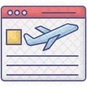 Travel Blogging Outline Fill Icon Travel And Tour Icons Ícone