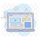 Blog en línea  Icono