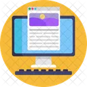 Escritura de blogs  Icono