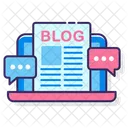 Blog  Ícone