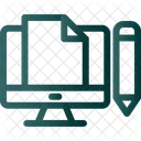 Blog Compose Copywriting Icon