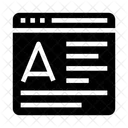 Webpage Window Internet Icon