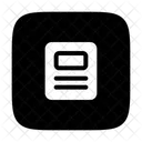 Blog Website Writing Icon