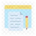 Blog Articulo Contenido Icono