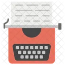 Blog In Typewriter Icon