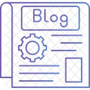 Blog Management Content Management Blog Advertisement Icon