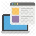 Content Page Content Creation Blog Page Icon