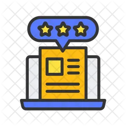 Blog Review  Icon