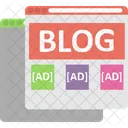 Blog Site Blog Management Blogging Icon
