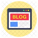 Blog-Website  Symbol