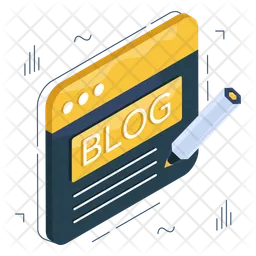 Blog Writing  Icon