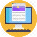 Blog Writing Content Writing Article Icon