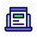 Blogger Content Creator Icon