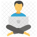 Blogger Artikelautor Content Ersteller Symbol