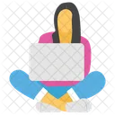 Blogger Artikelautor Content Ersteller Symbol
