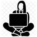 Blogger Artikelautor Content Ersteller Symbol