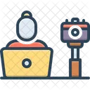 Bloggers Content Camera Icon