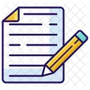 Blogging Article Writing Content Writing Icon