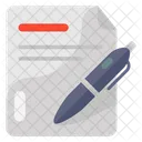 Content Writing Blogging Article Writing Icon
