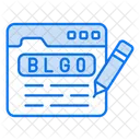 Blogging  Icon