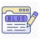 Blogging  Icon