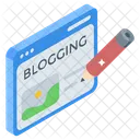 Blogging  Icon