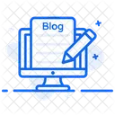 Web Content Article Writing Content Writing Icon