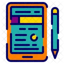 Blogging Writing Writer Icon