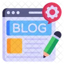 Blogging  Icon