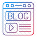 Blogging  Icon