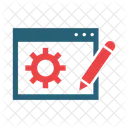 Blogging Service Social Blog Writer Icon