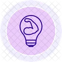 Icone De Ligne De Blog De Fitness Icon