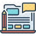 Blogs  Ícone