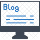 Blogs Blog Contenido Icono