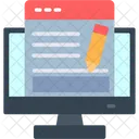 Bloguear  Icono